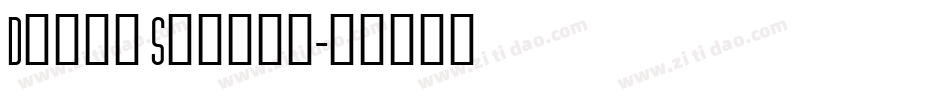 Diner Script字体转换
